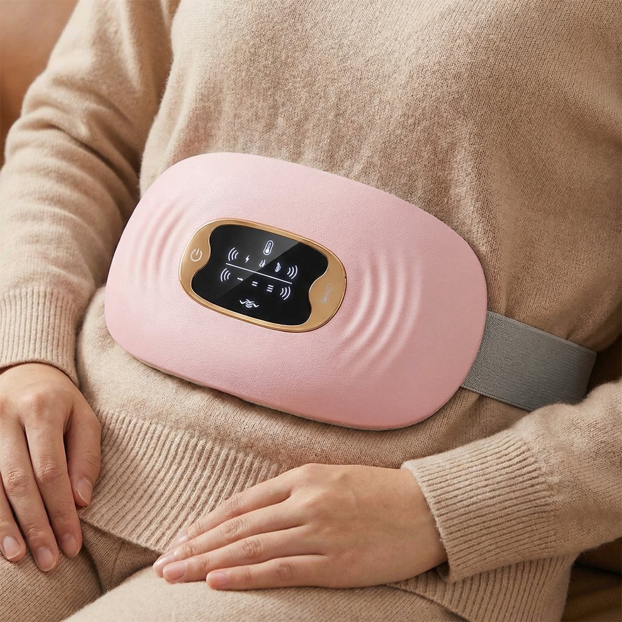 Anyway Belt First Edition🥇: Menstrual Heather & Massager